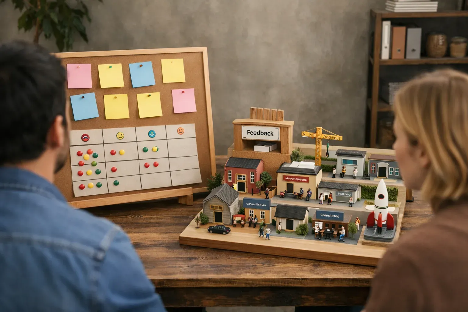 Editorial photograph illustrating How Managani compares to a plain feedback board  A plain feedback board is useful if the only job is to collect and vote on requests. Managani is built for teams that need the next