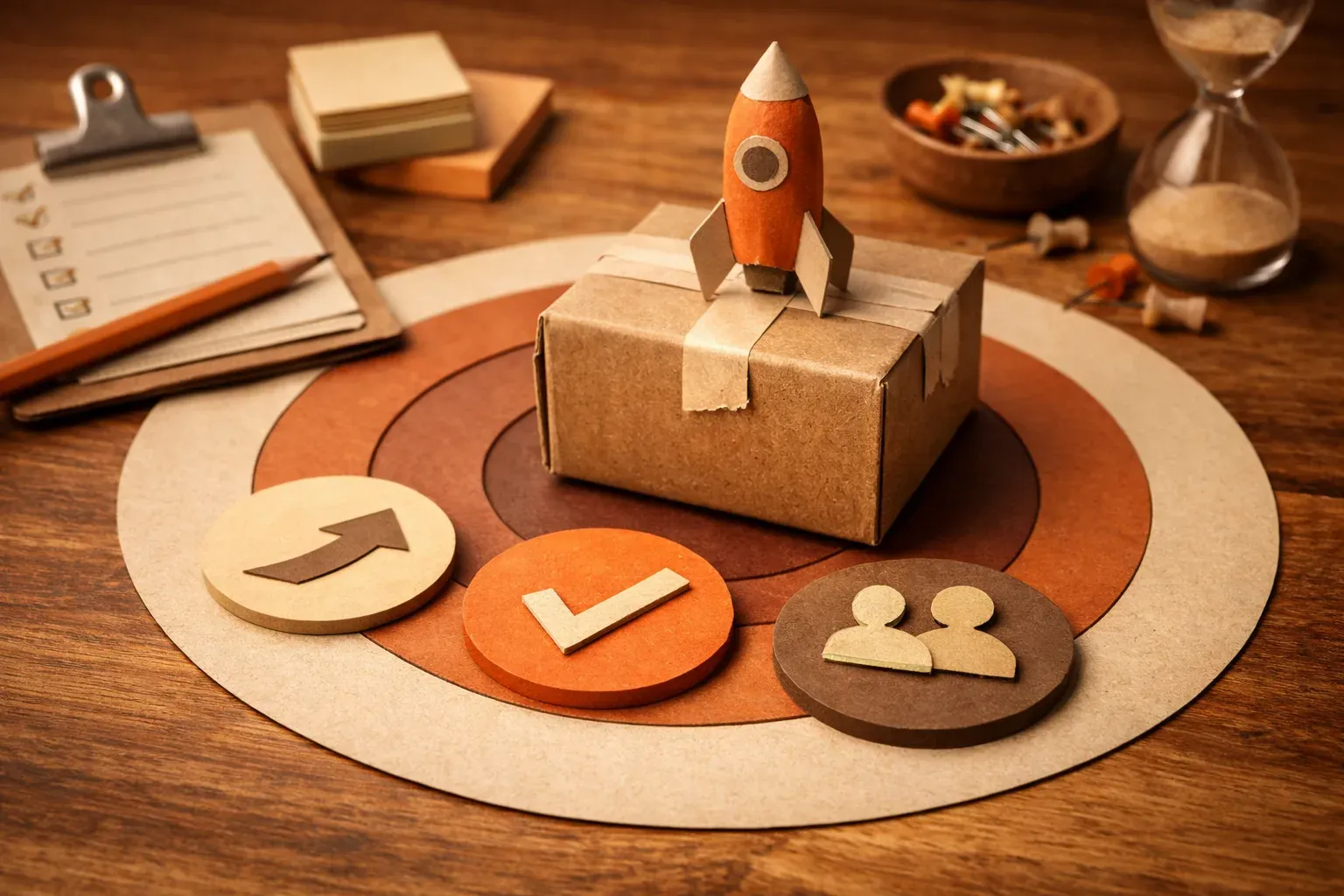 Editorial photograph illustrating How to choose events for a shipped feature You do not need dozens of events to prove adoption. You need a small set that matches the product story.