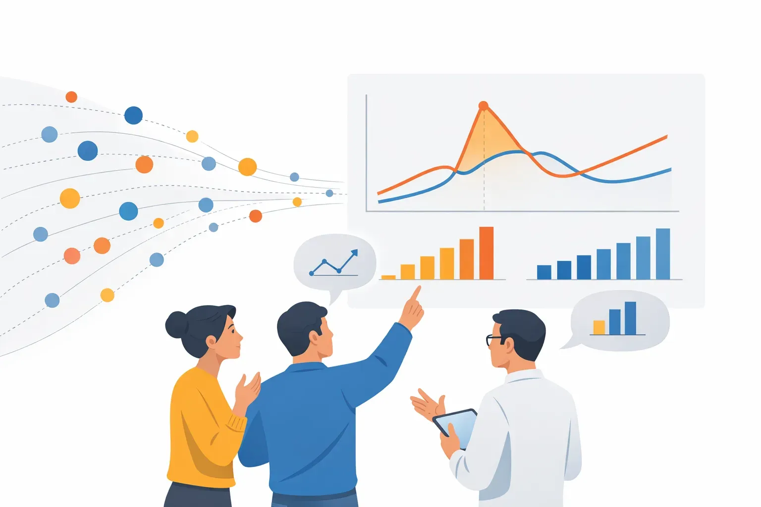 Conceptual illustration for 6 PostHog Alternatives for Product Analytics Teams in 2026